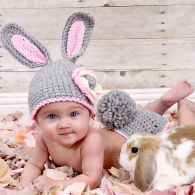 Alternative view of 30 Types Baby Photo Props Cartoon Fox Newborn Photography Accessories Halloween Costumes Newborn Photography Props