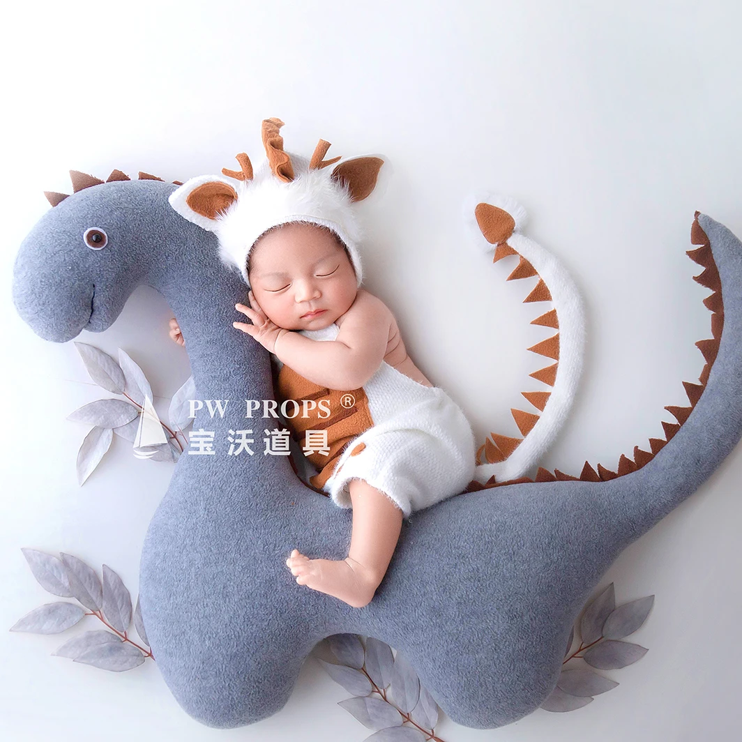China Styer Dragon Romper Set Newborn Photography Props Dinosaur Bonnet Diaper Outfit China Styer Dragon Romper Set Newborn Photography Props Dinosaur Bonnet Diaper Outfit
