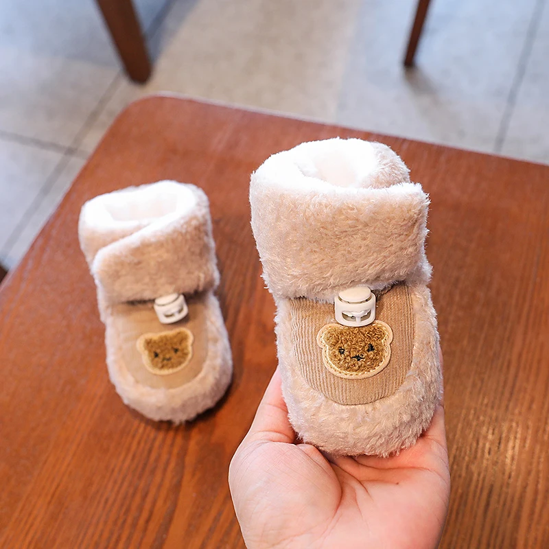 Rubber Non-slip Boots Winter Newborn Baby Cotton Booties Non-Slip Sole Toddler Boy Girl First Walkers Infant Warm Shoes Boots Rubber Non-slip Boots Winter Newborn Baby Cotton Booties Non-Slip Sole Toddler Boy Girl First Walkers Infant Warm Shoes Boots
