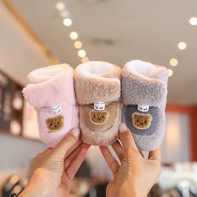 Rubber Non-slip Boots Winter Newborn Baby Cotton Booties Non-Slip Sole Toddler Boy Girl First Walkers Infant Warm Shoes Boots Rubber Non-slip Boots Winter Newborn Baby Cotton Booties Non-Slip Sole Toddler Boy Girl First Walkers Infant Warm Shoes Boots