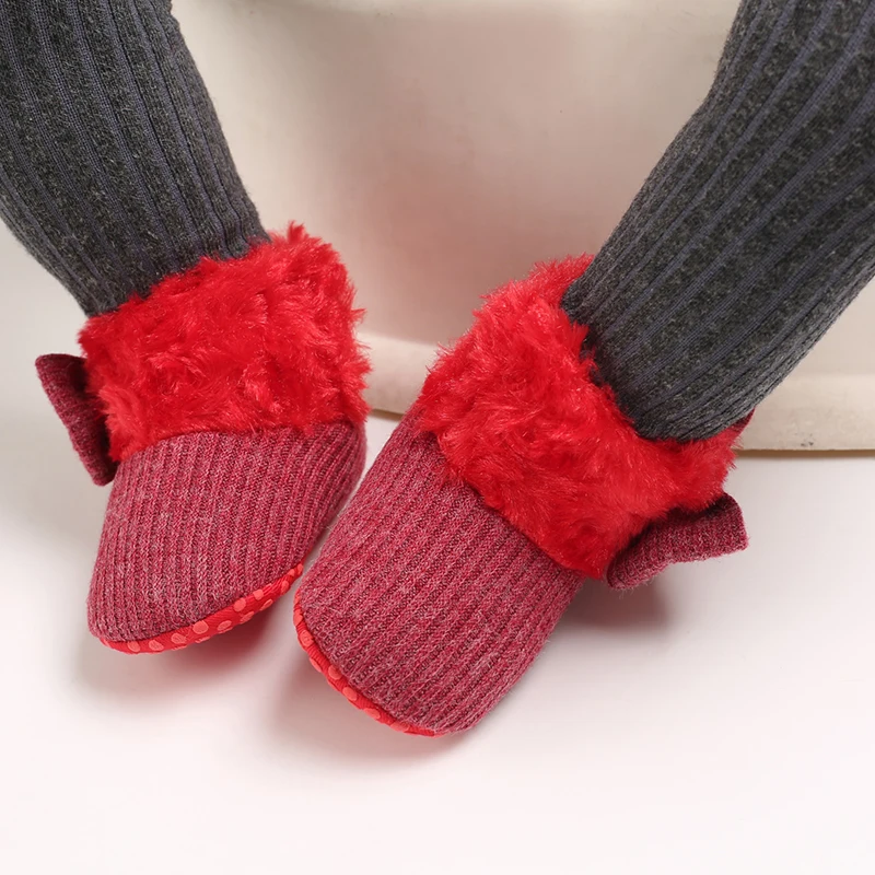 Rubber Non-slip Boots Winter Newborn Baby Cotton Booties Non-Slip Sole Toddler Boy Girl First Walkers Infant Warm Shoes Boots Rubber Non-slip Boots Winter Newborn Baby Cotton Booties Non-Slip Sole Toddler Boy Girl First Walkers Infant Warm Shoes Boots