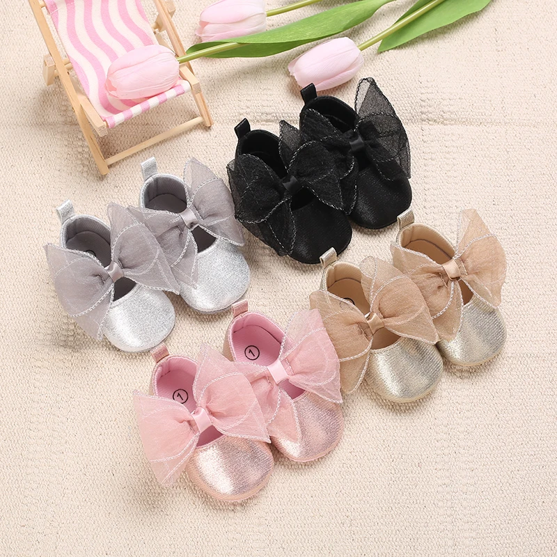 Soft Cotton Lace Baby Girl Princess Shoes 2023 Newborn Moccasins Shoes Cotton Sole Prewalker Anti slip Toddler Step