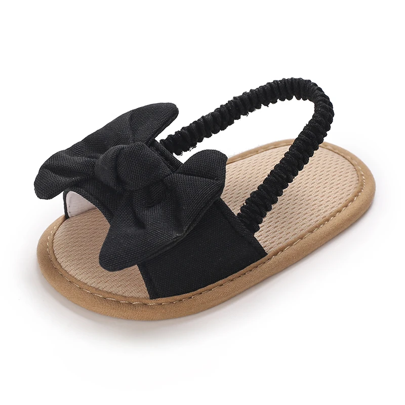 0-18 Months Baby Girls Sweet Flowers Sandals Summer Soft Sole Flat Princess Dress Shoes Infant Non-Slip First Walkers Footwear
