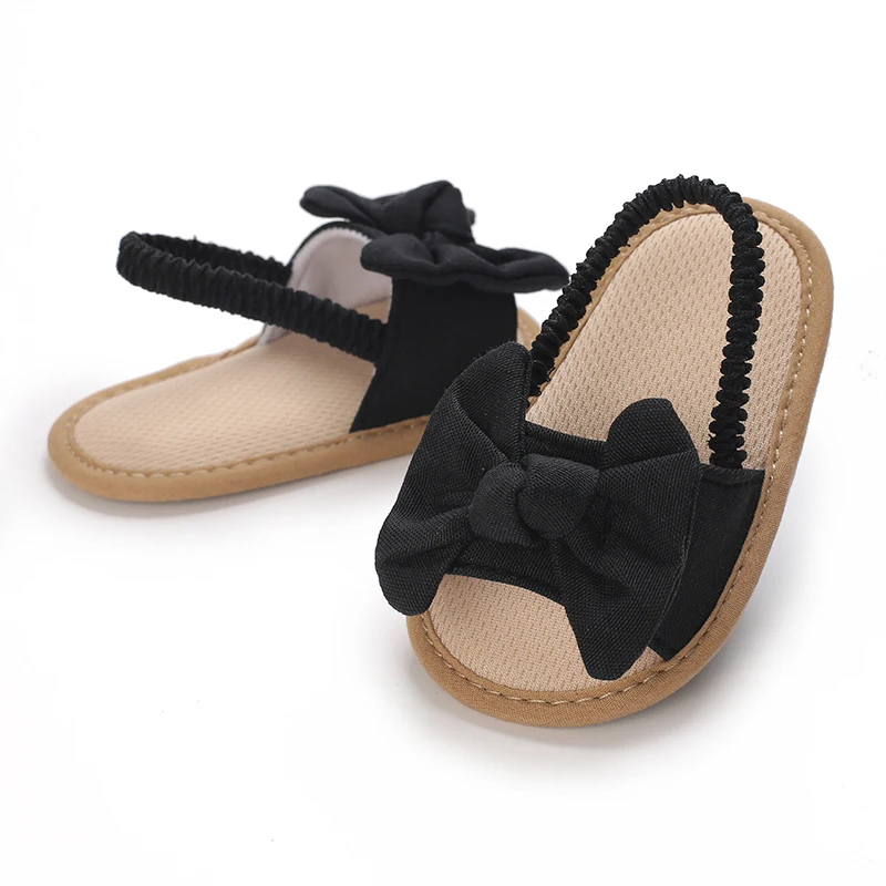 0-18 Months Baby Girls Sweet Flowers Sandals Summer Soft Sole Flat Princess Dress Shoes Infant Non-Slip First Walkers Footwear