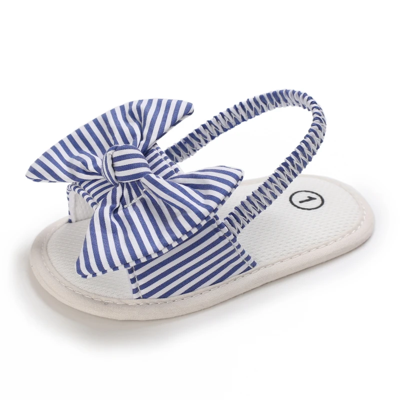 0-18 Months Baby Girls Sweet Flowers Sandals Summer Soft Sole Flat Princess Dress Shoes Infant Non-Slip First Walkers Footwear