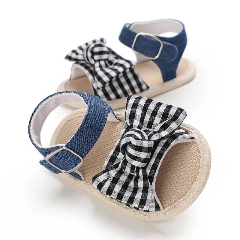 0-18 Months Baby Girls Sweet Flowers Sandals Summer Soft Sole Flat Princess Dress Shoes Infant Non-Slip First Walkers Footwear