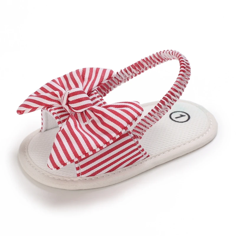 0-18 Months Baby Girls Sweet Flowers Sandals Summer Soft Sole Flat Princess Dress Shoes Infant Non-Slip First Walkers Footwear
