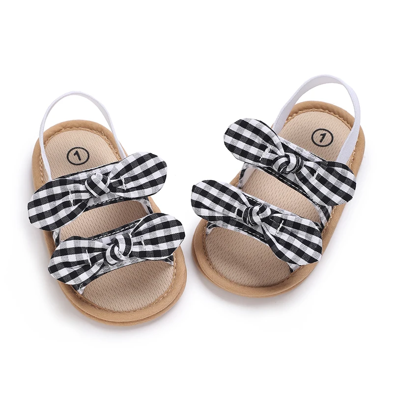 0-18 Months Baby Girls Sweet Flowers Sandals Summer Soft Sole Flat Princess Dress Shoes Infant Non-Slip First Walkers Footwear