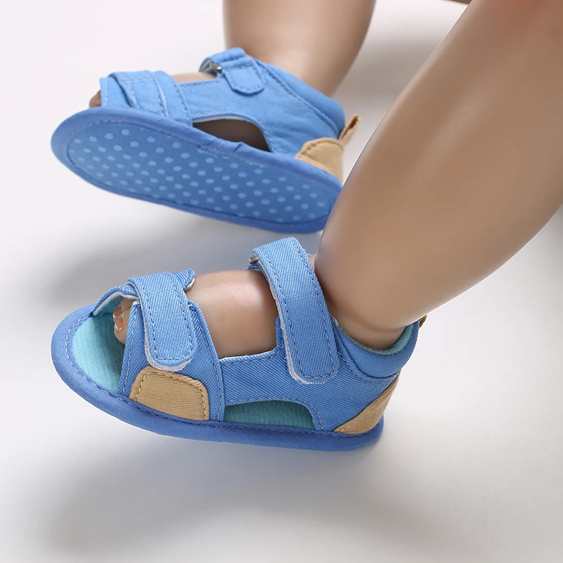 0-18 Months Baby Girls Sweet Flowers Sandals Summer Soft Sole Flat Princess Dress Shoes Infant Non-Slip First Walkers Footwear