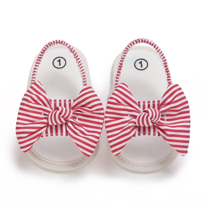0-18 Months Baby Girls Sweet Flowers Sandals Summer Soft Sole Flat Princess Dress Shoes Infant Non-Slip First Walkers Footwear