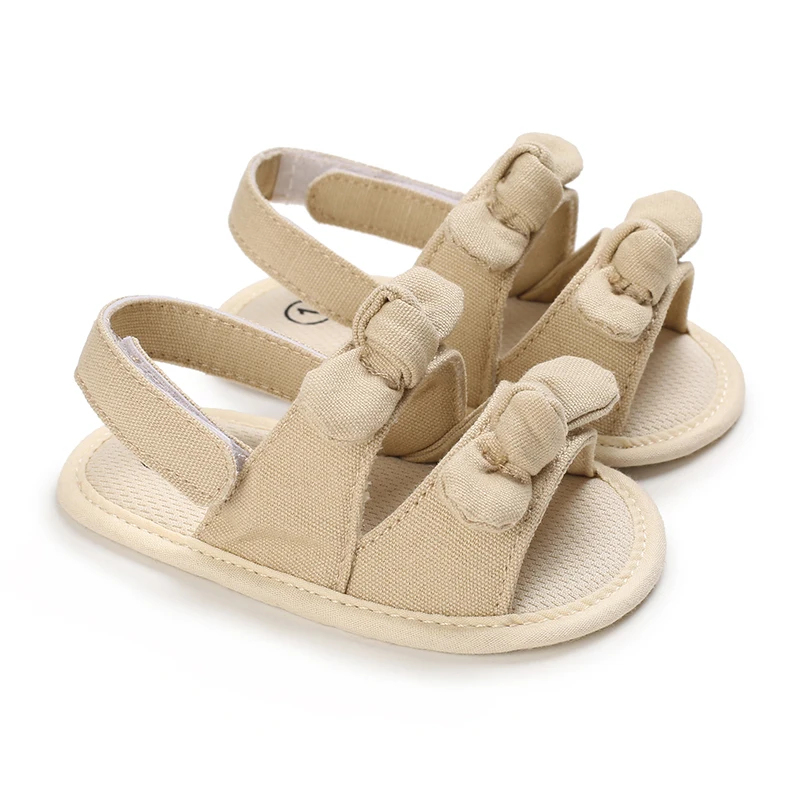 0-18 Months Baby Girls Sweet Flowers Sandals Summer Soft Sole Flat Princess Dress Shoes Infant Non-Slip First Walkers Footwear