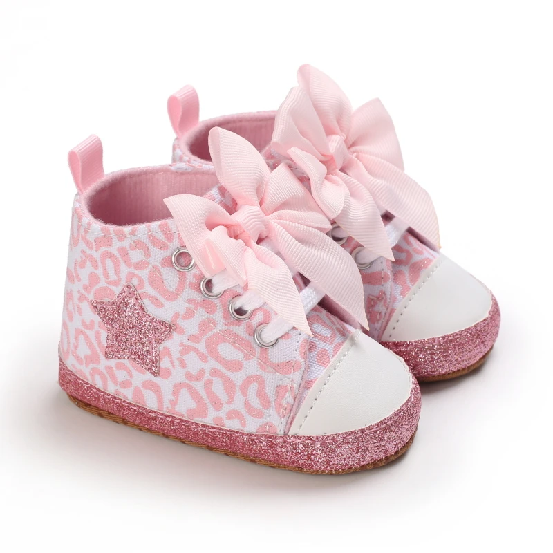 Alternative view of Spring and Autumn Women's Baby Casual Sports Shoes Soft Sole Anti slip Indoor and Outdoor Walking Shoes First Step Walking Shoes