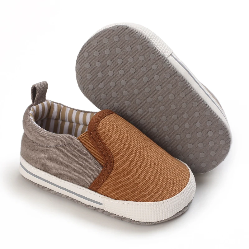 Newborn Male Baby Shoes Soft Soled Crib Shoes Warm Boots Anti Slip Sports Shoes 0-18 Months Old The First Walking Shoe