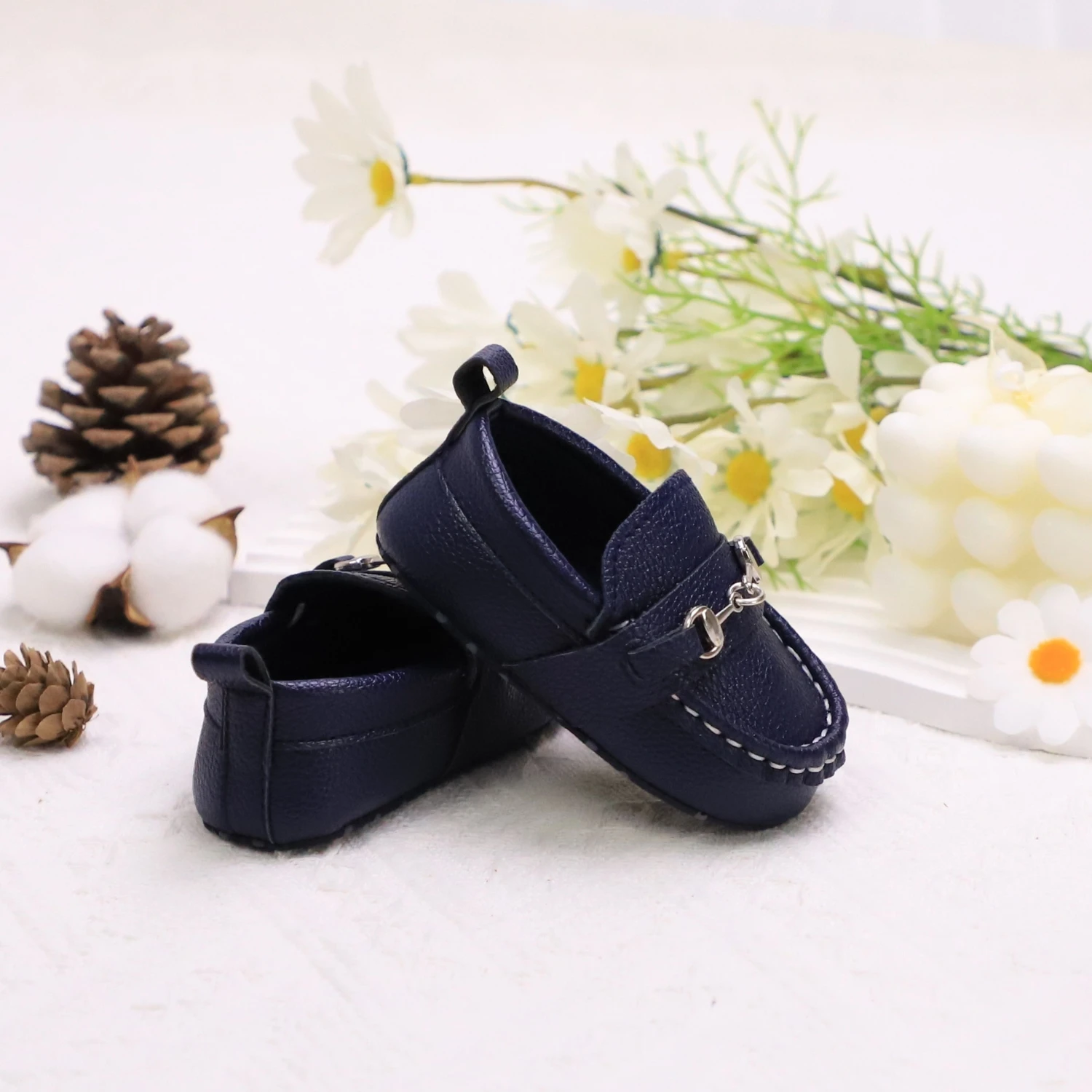 Alternative view of Casual Slip On Low Top Loafer Shoes For Baby Boys, Lightweight Comfortable Non Slip Flat Shoes For Indoor Outdoor Walking, Sprin