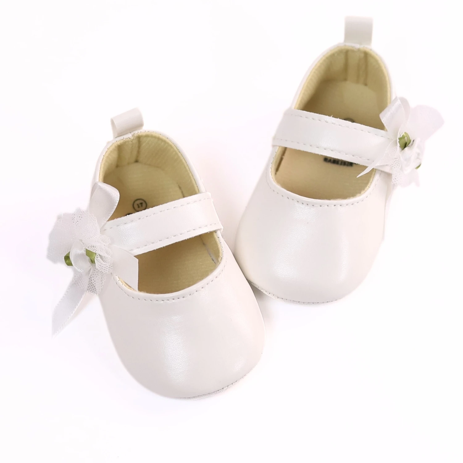 Baby toddler shoes, fashionable rose flower baby girl casual step shoes, light and non-slip, suitable for daily & vacation wear,