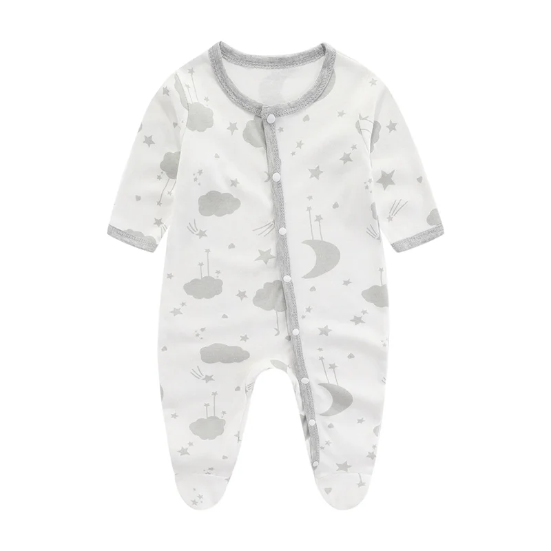 Alternative view of Newborn Girl Romper 2023 New Autumn and Winter CottonInfant Clothes Soft Baby Onepiece Cartoon  Baby Boy Clothes 0 to 9 Months