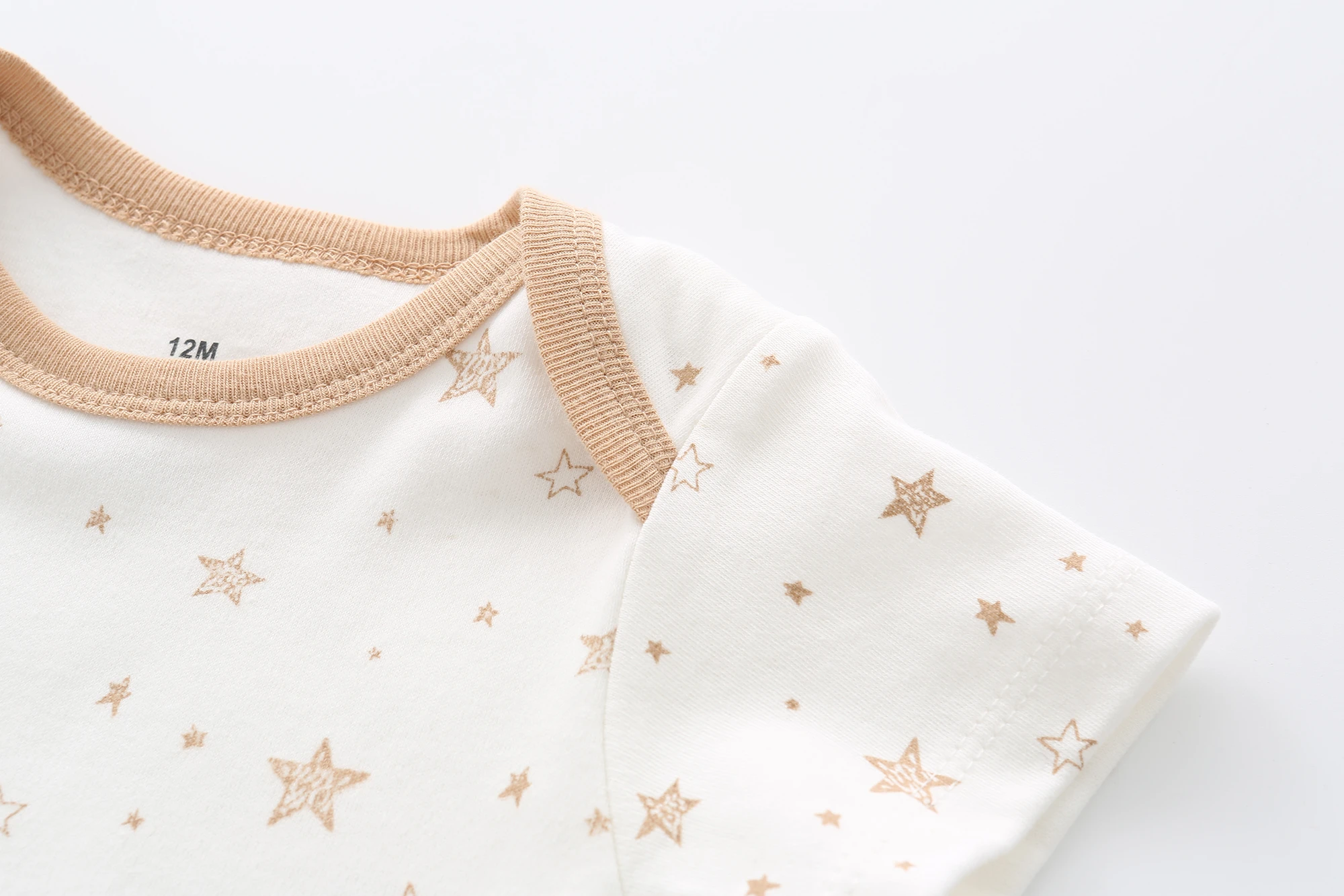 2023 Unisex Solid Color 5Pieces Baby Girl Clothes Cotton Newborn Bodysuits Cartoon Print Baby Boy Clothes Set Summer Bebes 2023 Unisex Solid Color 5Pieces Baby Girl Clothes Cotton Newborn Bodysuits Cartoon Print Baby Boy Clothes Set Summer Bebes