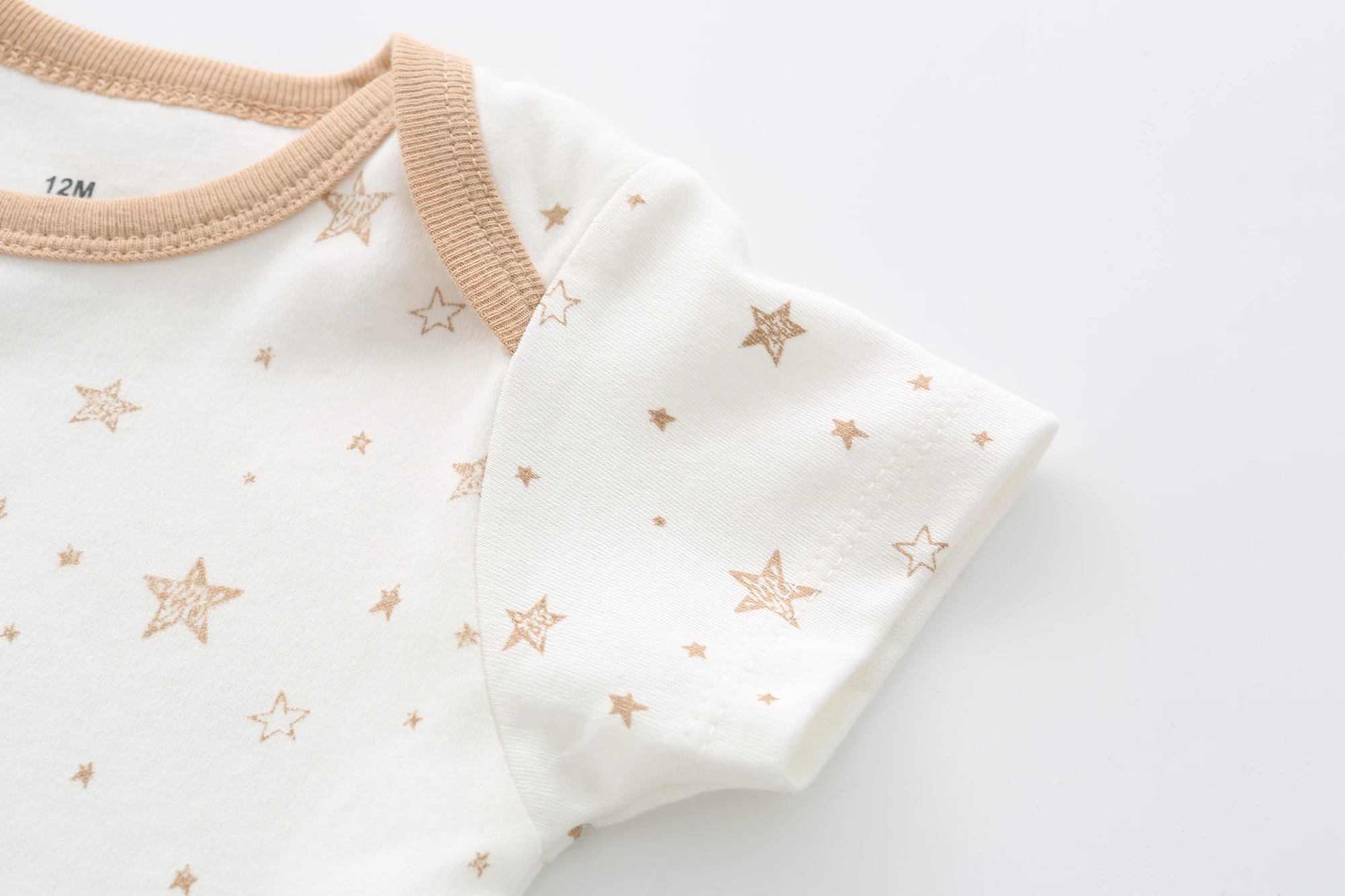 2023 Unisex Solid Color 5Pieces Baby Girl Clothes Cotton Newborn Bodysuits Cartoon Print Baby Boy Clothes Set Summer Bebes 2023 Unisex Solid Color 5Pieces Baby Girl Clothes Cotton Newborn Bodysuits Cartoon Print Baby Boy Clothes Set Summer Bebes
