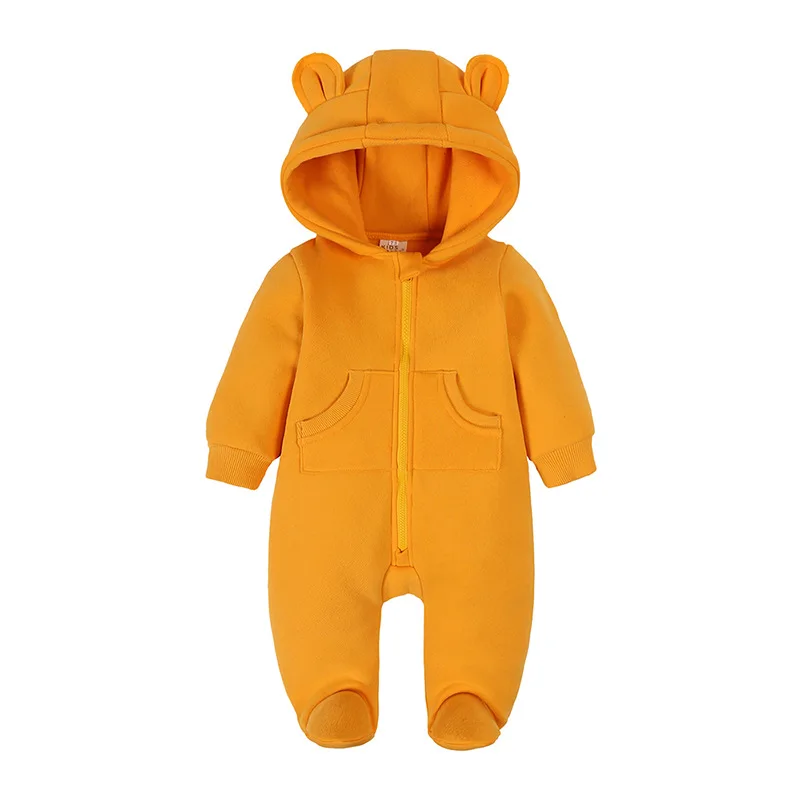 Baby Winter Clothes Girl 0 To 3 6 12 24 Months Jumpsuit Newborn Boy Rompers Bodysuits One-pieces Infant Costume For Kid Overalls