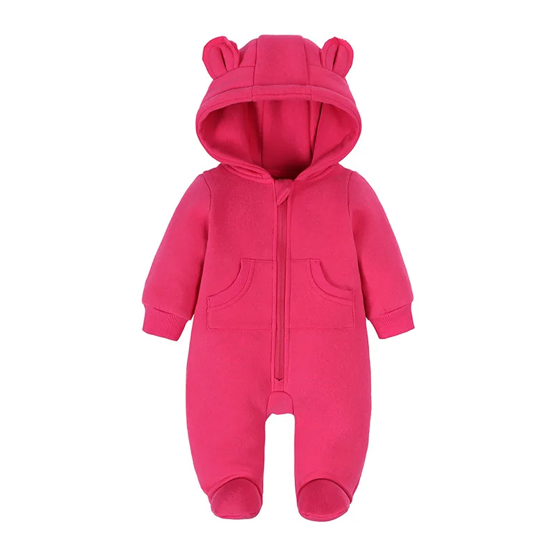 Baby Winter Clothes Girl 0 To 3 6 12 24 Months Jumpsuit Newborn Boy Rompers Bodysuits One-pieces Infant Costume For Kid Overalls