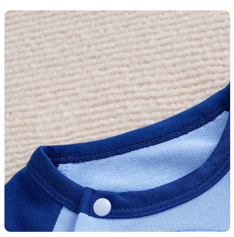 Spring and Autumn Newborn Baby Romper comfort long sleeve Baby Bodysuits blue Cartoons Dinosaur Animal 0-12 months Boy Clothes Spring and Autumn Newborn Baby Romper comfort long sleeve Baby Bodysuits blue Cartoons Dinosaur Animal 0-12 months Boy Clothes
