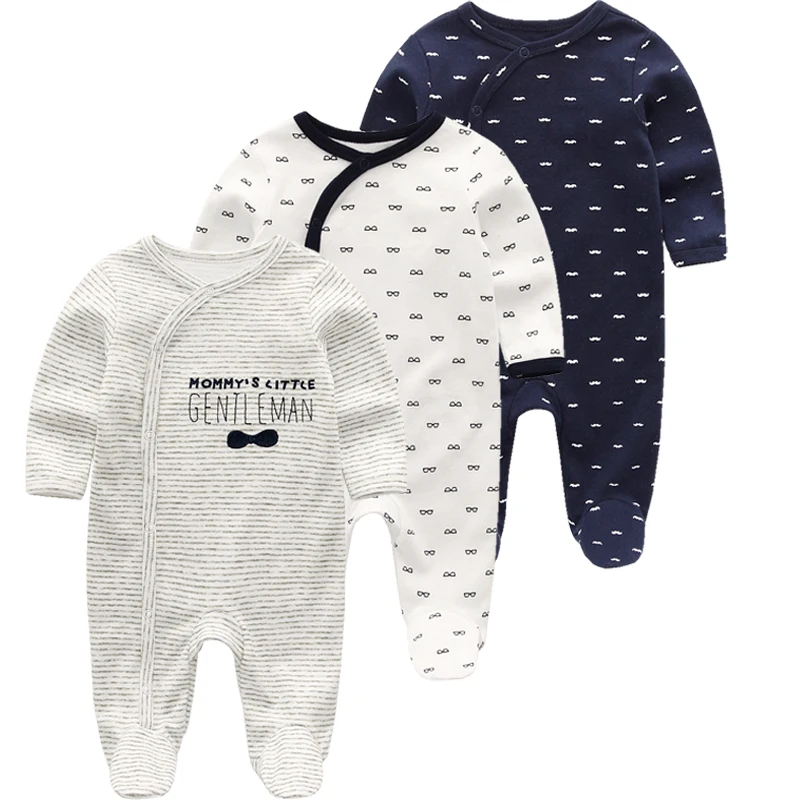 Alternative view of Newborn Baby winter clothes 2/3pcs baby boys girls rompers long Sleeve clothing roupas infantis menino Overalls Costumes