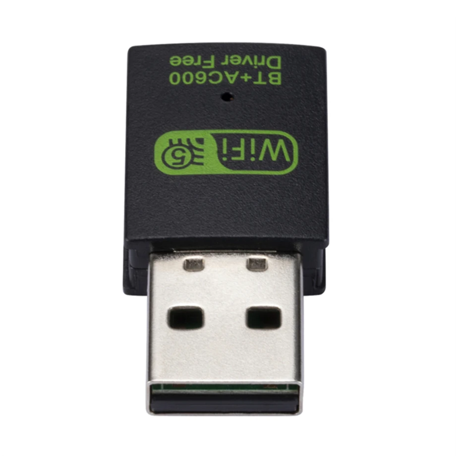 600Mbps USB WiFi Bluetooth Adapter Dual Band 2.4Ghz 5.8Ghz Wireless External Receiver Mini WiFi Dongle for PC Laptop Desktop 600Mbps USB WiFi Bluetooth Adapter Dual Band 2.4Ghz 5.8Ghz Wireless External Receiver Mini WiFi Dongle for PC Laptop Desktop