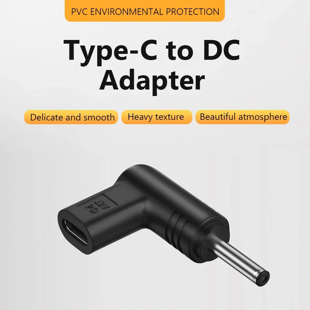 12V Power Connector Multifunctional Type C To DC Jack Plug Charging Adapter USB Type C Female To DC Male for Surveillance Camera