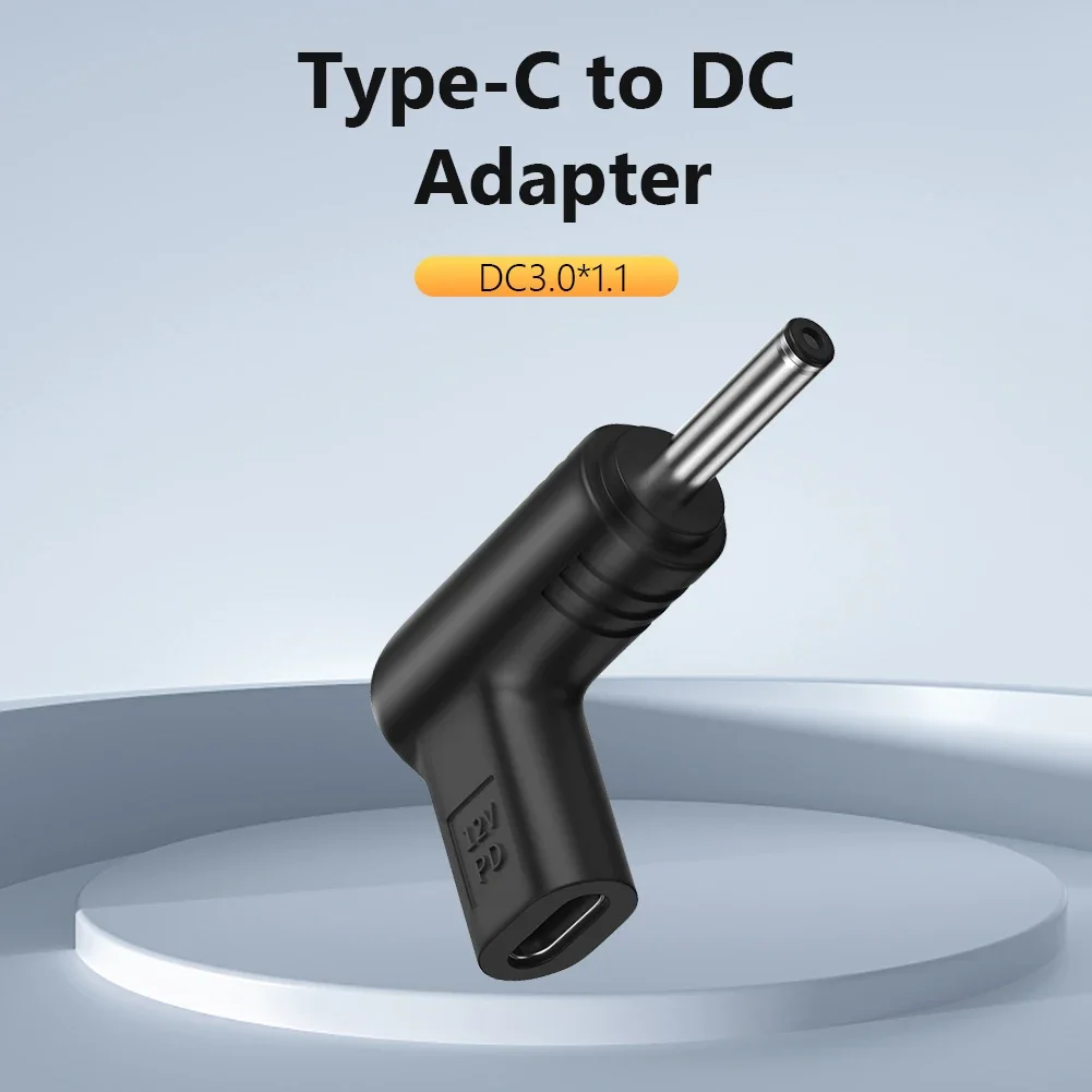 12V Power Connector Multifunctional Type C To DC Jack Plug Charging Adapter USB Type C Female To DC Male for Surveillance Camera