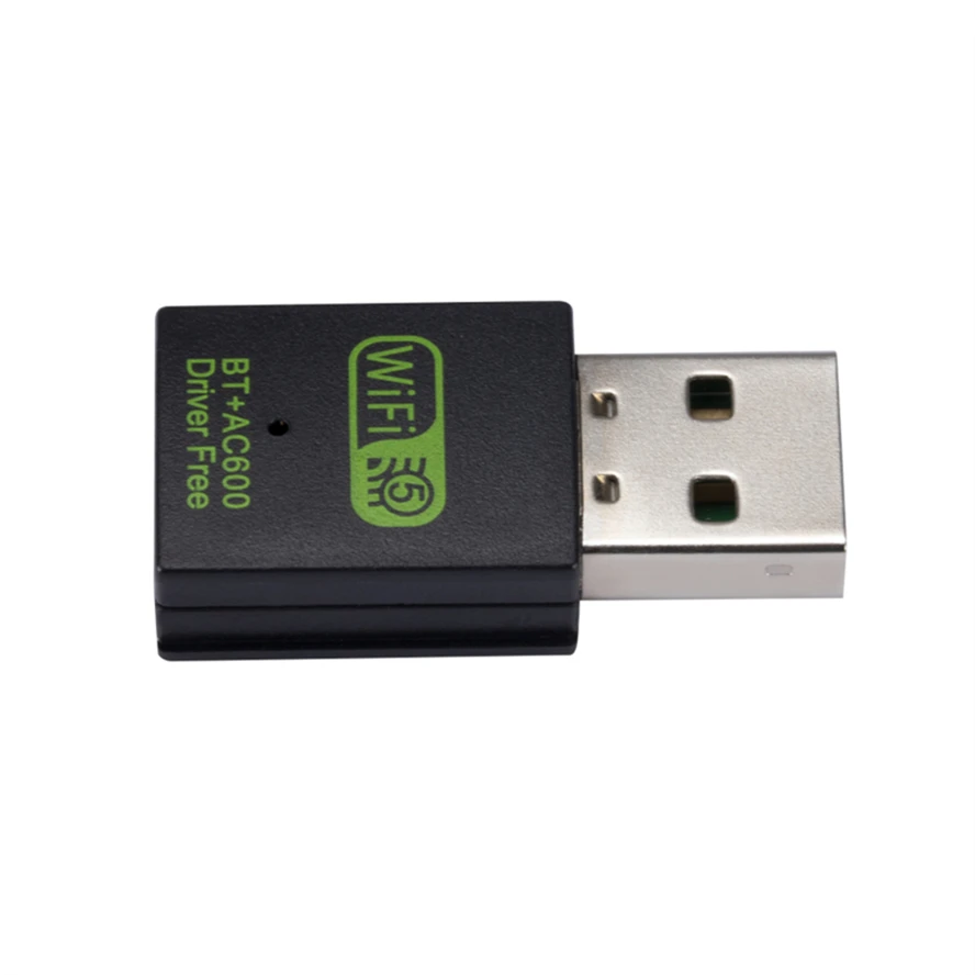600Mbps USB WiFi Bluetooth Adapter Dual Band 2.4/5.8Ghz Wireless External Receiver RTL8821CU WiFi Dongle for PC Laptop Desktop 600Mbps USB WiFi Bluetooth Adapter Dual Band 2.4/5.8Ghz Wireless External Receiver RTL8821CU WiFi Dongle for PC Laptop Desktop