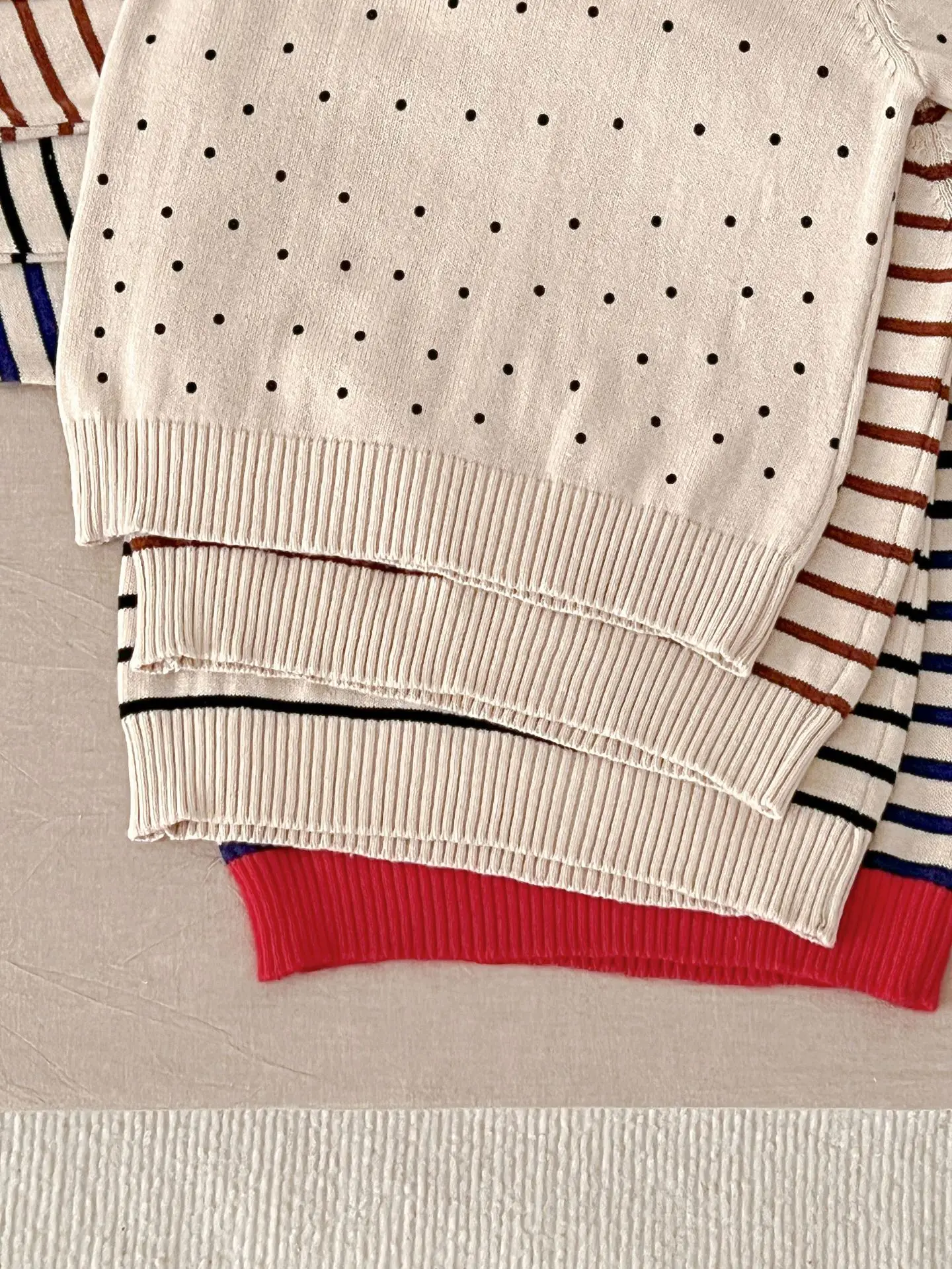 Spring And Autumn Newborn Infant Baby Boys And Girls Knit Top Shirt Stripe Round Dot Sweater Kids Fashion Baby Clothing Spring And Autumn Newborn Infant Baby Boys And Girls Knit Top Shirt Stripe Round Dot Sweater Kids Fashion Baby Clothing