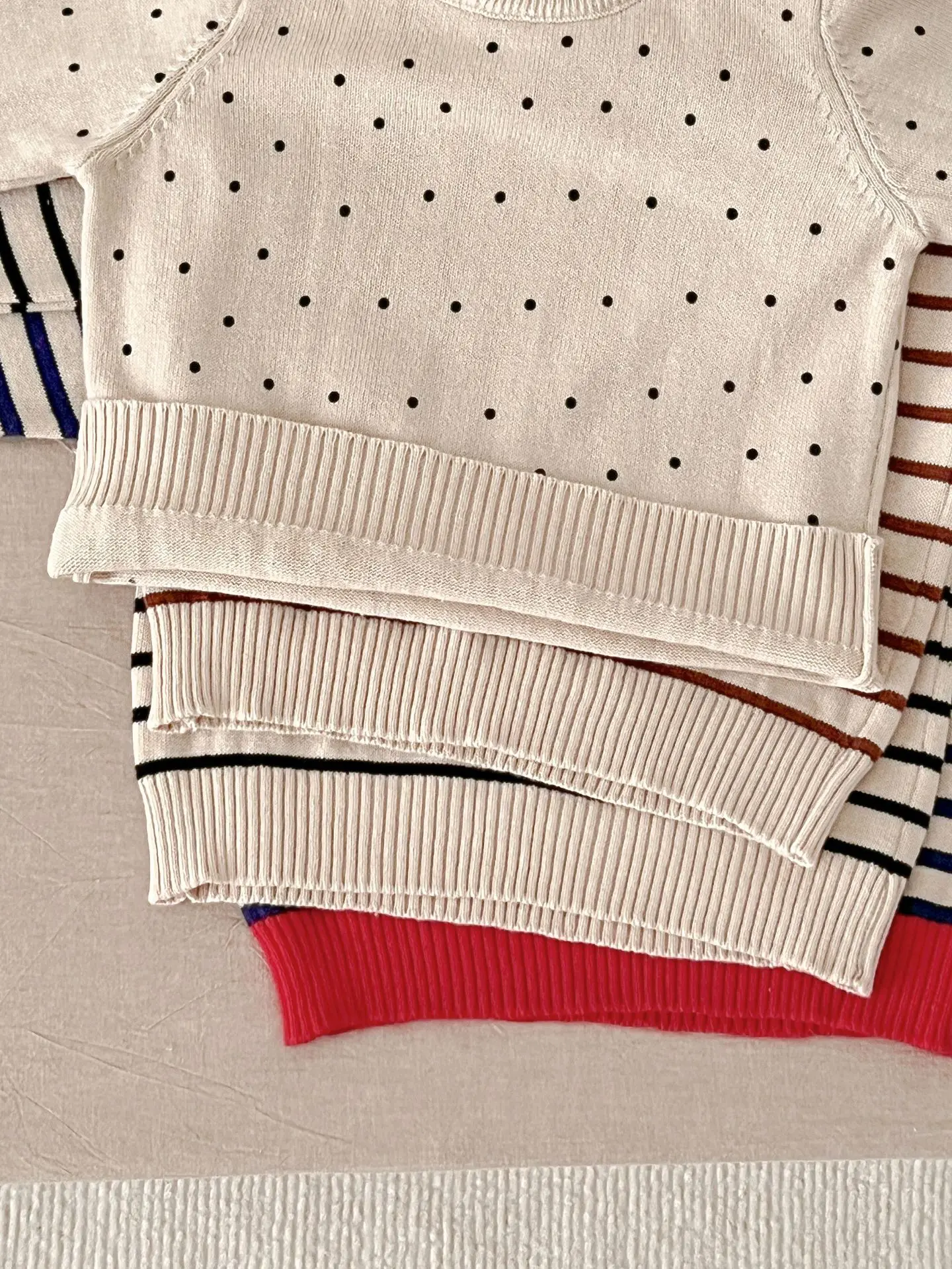 Spring And Autumn Newborn Infant Baby Boys And Girls Knit Top Shirt Stripe Round Dot Sweater Kids Fashion Baby Clothing Spring And Autumn Newborn Infant Baby Boys And Girls Knit Top Shirt Stripe Round Dot Sweater Kids Fashion Baby Clothing