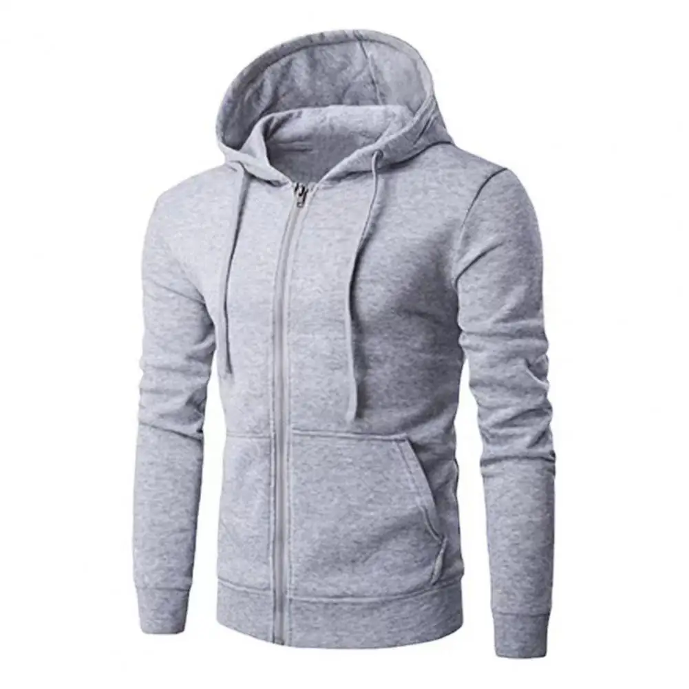 Alternative view of Autumn Men Sweatshirts Long Sleeve Jacket Hoodie Zipper Closure Jacket Male Hoodies Sweatshirt Slim Fit Male Clothing