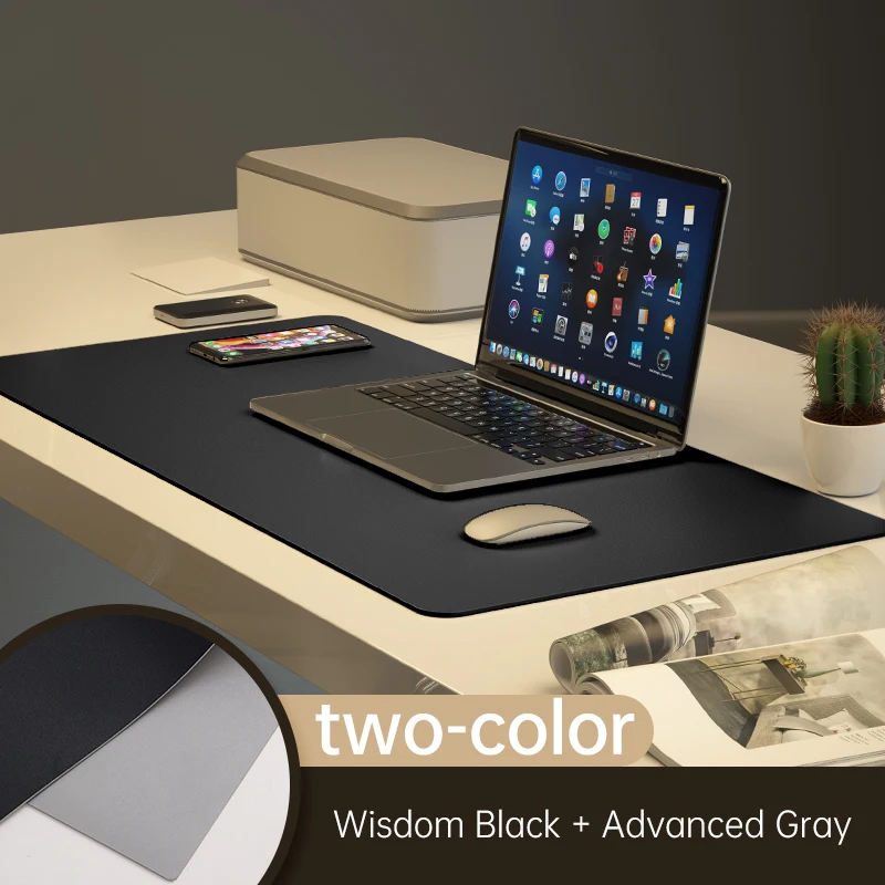 Alternative view of Home Office Large Mouse Pad Gamer Waterproof PU Leather Desk Mat Computer Mousepad Keyboard pad Table Cover gaming mouse pad
