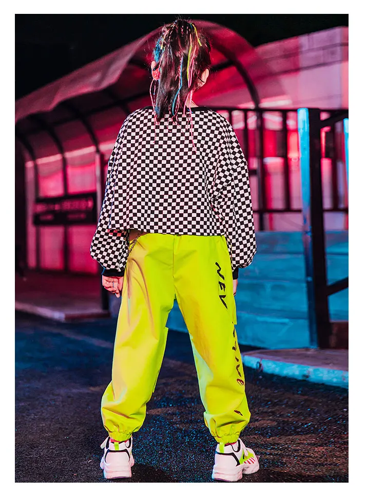2023 Girls Jazz Dance Costumes Children'S Hip-Hop Street Dance Clothes Ballroom Hip Hop Dancing Clothes Stage Outfits DQS6223 2023 Girls Jazz Dance Costumes Children'S Hip-Hop Street Dance Clothes Ballroom Hip Hop Dancing Clothes Stage Outfits DQS6223