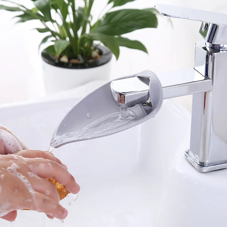 1pc-Silicone Faucet Extenders for Kitchen & Bathroom - Splash-Proof, Child-Safe, Easy Install Water Flow Accessory