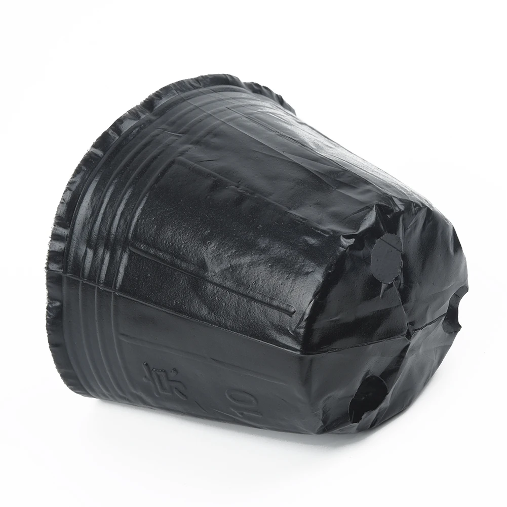 Alternative view of 100PCS Soft Plastic-Seedling Planters Bowl Nursery Breathable Pots Grow Bag Basket For Flower Vegetable Garden Tools Accessories