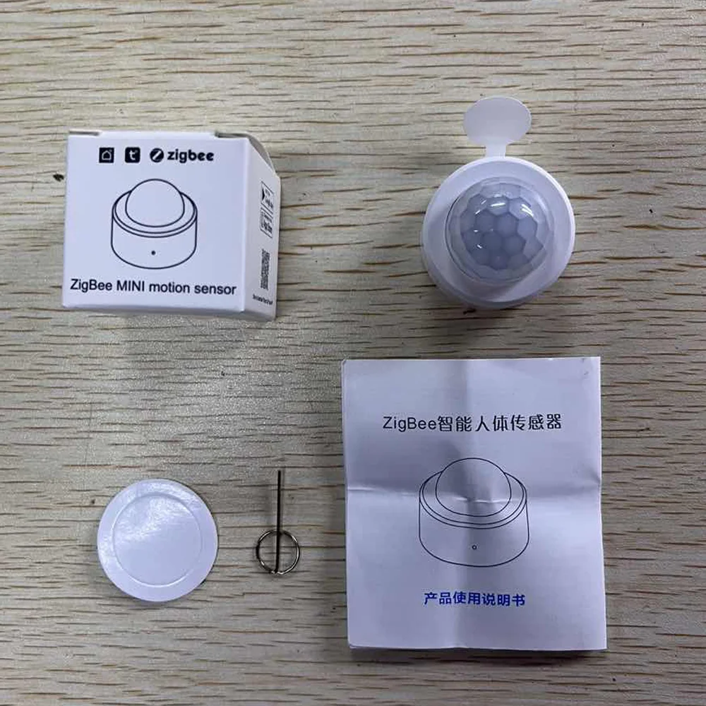 Tuya Zigbee Human Motion Sensor Smart Home Mini PIR Motion Sensor Infrared Detector Security Smart Life Works With Alexa Gateway