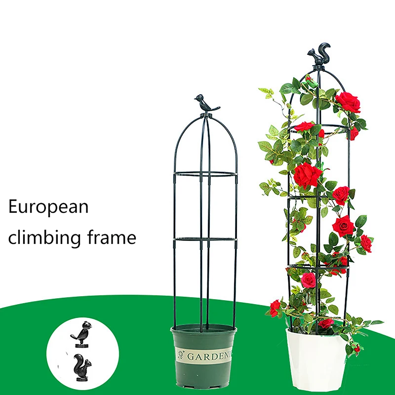 Alternative view of 1Set Climbing Plant Trellis Garden Support Cages For Flowers Plants Support Frame Trellis Climbing DIY Flower Vines Pot Stand
