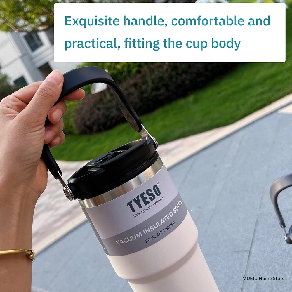 Tyeso Coffee Cup Thermos Bottle Stainless Steel Vacuum Thermal Insulated Mug Cold And Hot Travel Mug Vacuum Flask Water Bottle