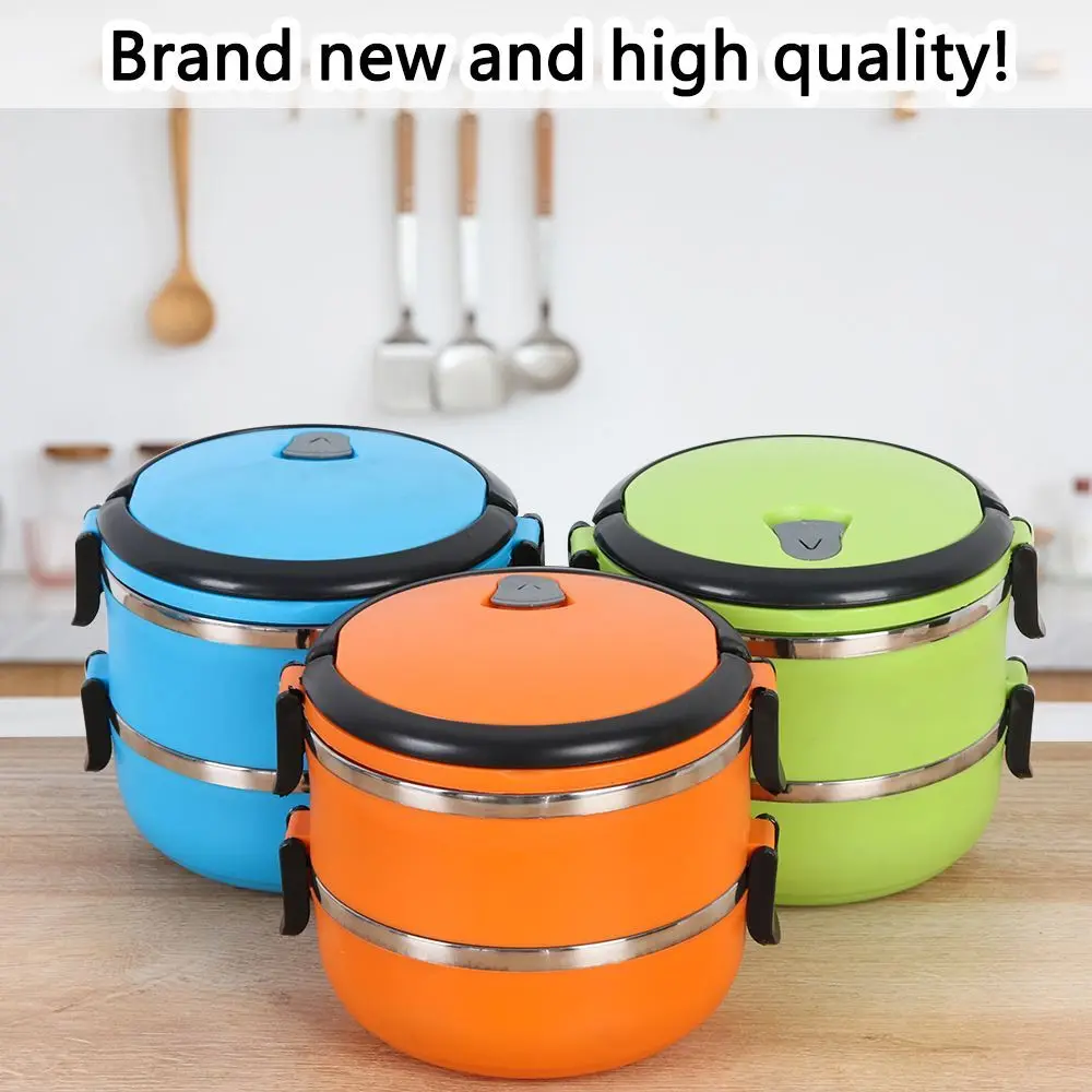 Hot Food Flask Stainless Steel Lunch Box Thermos Vacuum Insulated Trave Hot Food Flask Stainless Steel Lunch Box Thermos Vacuum Insulated Trave