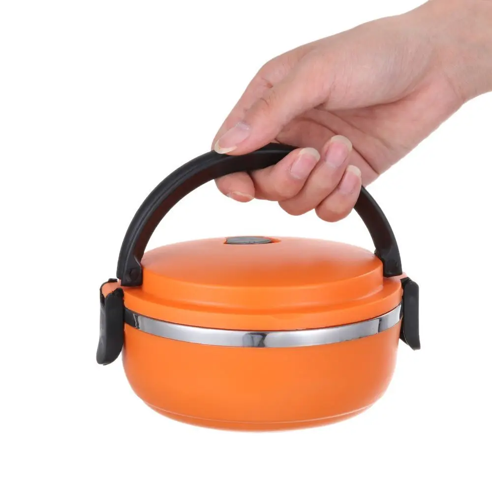 Alternative view of Hot Food Flask Stainless Steel Lunch Box Thermos Vacuum Insulated Trave