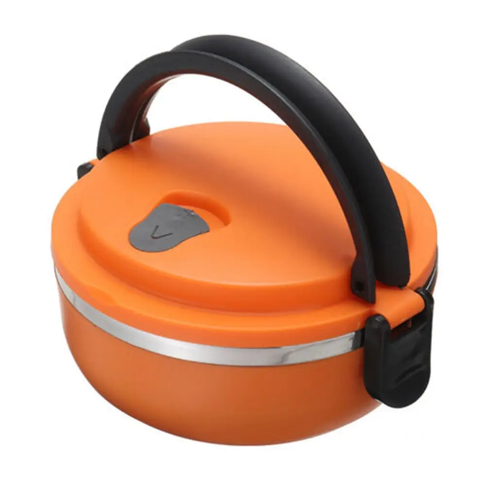 Alternative view of Hot Food Flask Stainless Steel Lunch Box Thermos Vacuum Insulated Trave