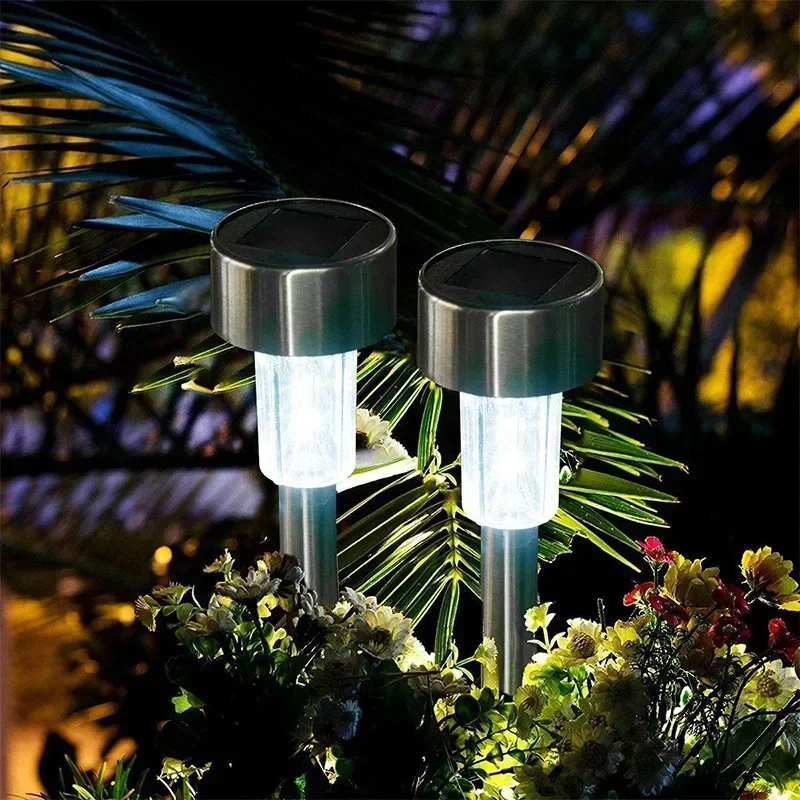 Alternative view of Solar Outdoor Lights Garden Lamp Solar Powered Waterproof Landscape Path Outdoor for Yard Backyard Lawn Patio Decorative