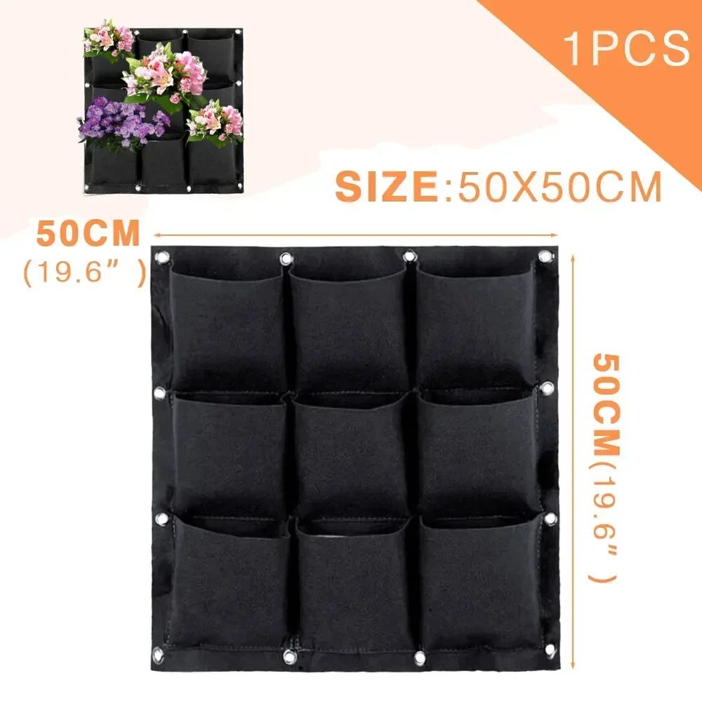 Black 9 Pockets