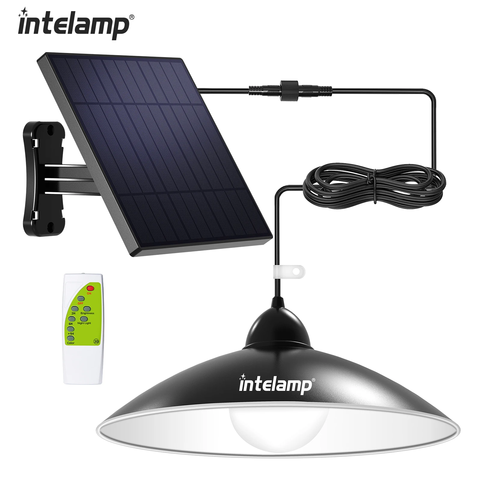 Garden PatioSolar Pendant Lights Super Bright Chandelier IP65 Waterproof Solar Lamp with A Remote Control solar lights outdoor