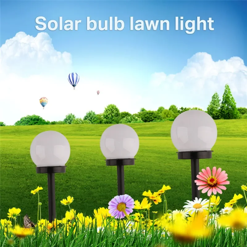 1/3/6/9PC Solar Powered LED Bulb Lamp Energy Light Waterproof Outdoor Garden Light Street Solar Panel Ball Lights Lawn Yard Lamp 1/3/6/9PC Solar Powered LED Bulb Lamp Energy Light Waterproof Outdoor Garden Light Street Solar Panel Ball Lights Lawn Yard Lamp