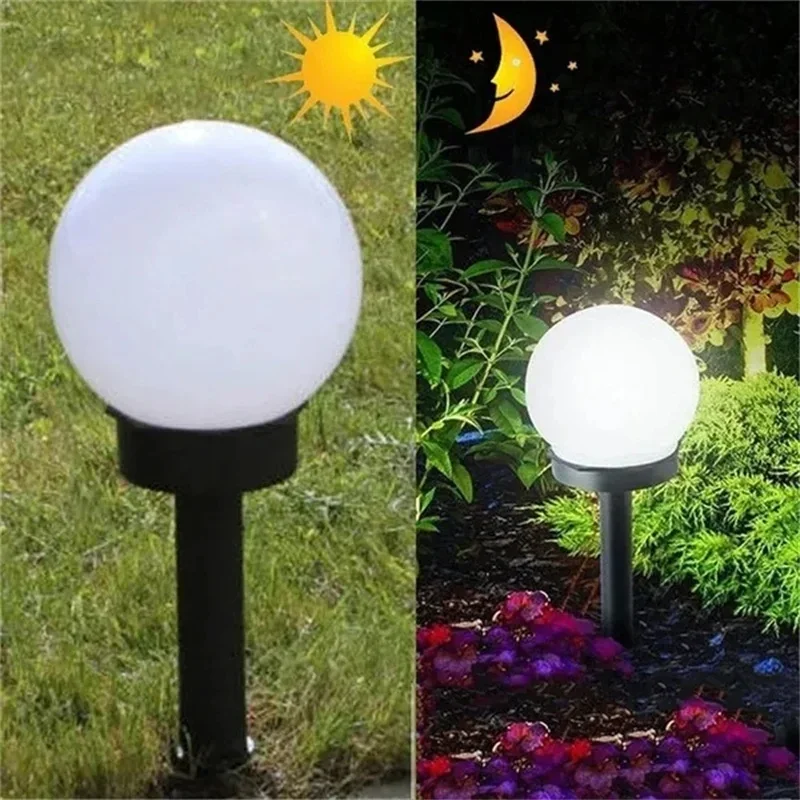 1/3/6/9PC Solar Powered LED Bulb Lamp Energy Light Waterproof Outdoor Garden Light Street Solar Panel Ball Lights Lawn Yard Lamp - Image 4
