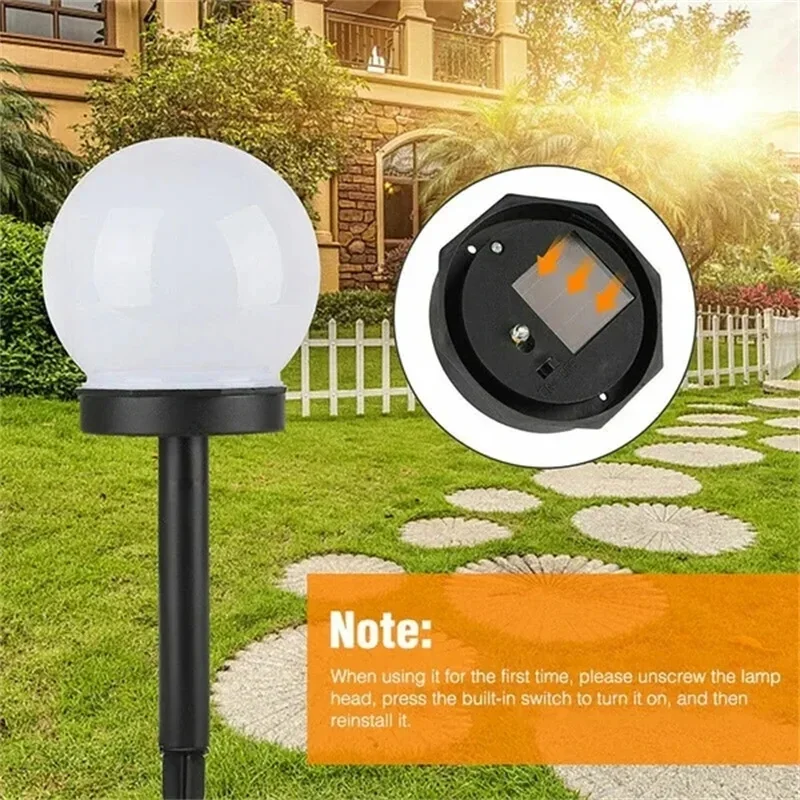 1/3/6/9PC Solar Powered LED Bulb Lamp Energy Light Waterproof Outdoor Garden Light Street Solar Panel Ball Lights Lawn Yard Lamp - Image 5