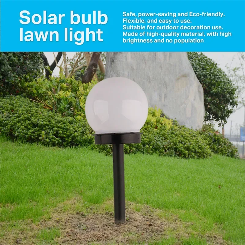 1/3/6/9PC Solar Powered LED Bulb Lamp Energy Light Waterproof Outdoor Garden Light Street Solar Panel Ball Lights Lawn Yard Lamp 1/3/6/9PC Solar Powered LED Bulb Lamp Energy Light Waterproof Outdoor Garden Light Street Solar Panel Ball Lights Lawn Yard Lamp